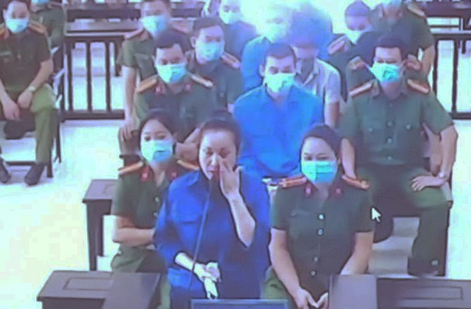 Nguyễn Thị Dương là bị cáo duy nhất đã gửi đơn kháng cáo đến TAND cấp cao tại Hà Nội - Ảnh: Hoàng Long