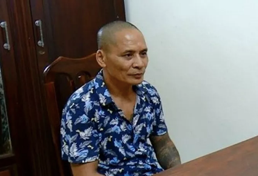 Trương Công Định bị bắt quả tang khi đang buôn bán ma tuý - Ảnh: Hoàng Long