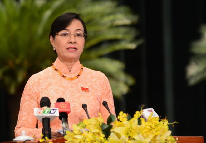 Chủ tịch HĐND TPHCM Nguyễn Thị Quyết Tâm
