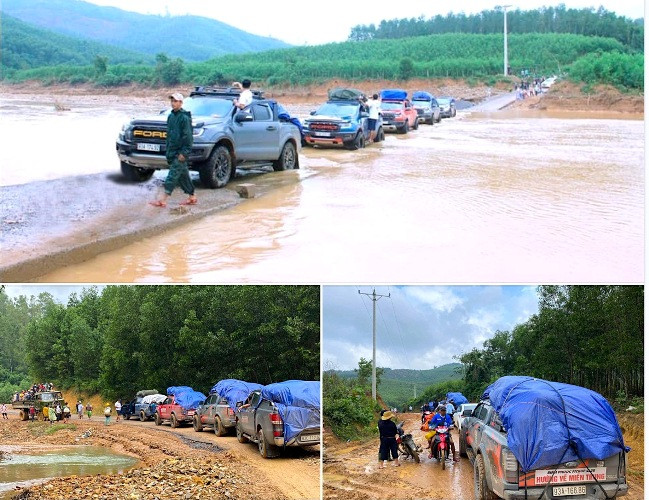 Ra mắt CLB xe bán tải vượt núi giúp dân