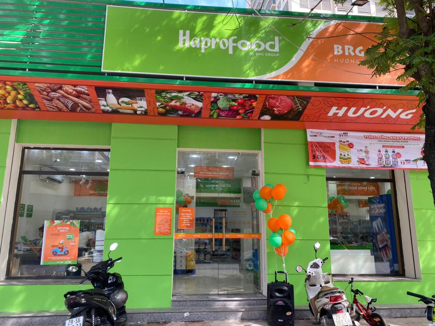 Minimart Hapro Food 94 Láng Hạ thuộc chuỗi BRGMart mới mở thêm ngày 7/6