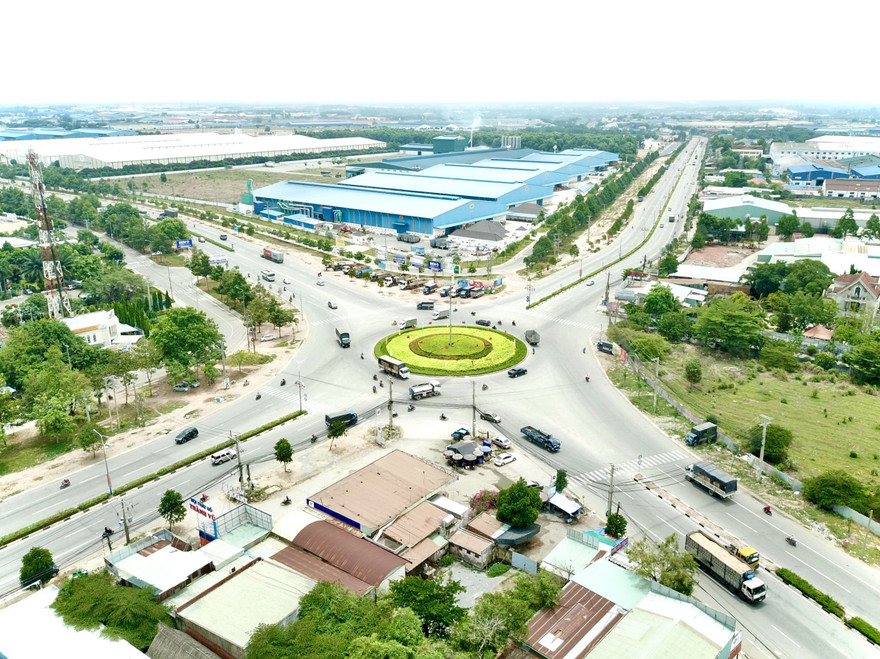 Tân Uyên sở hữu hệ thống hạ tầng kết nối tốt nên đang trở thành trung tâm công nghiệp mới của Bình Dương