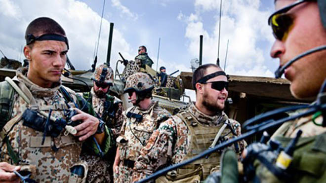 Lực lượng đặc nhiệm của Đan Mạch (Ảnh: Rudaw)