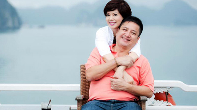 Vợ chồng Chí Trung - Ngọc Huyền.