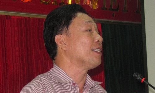 Ông Hồ Ngọc Mai trong một cuộc họp