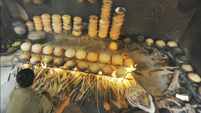 Các cơ sở kho cá hoạt động hết công suất trong giai đoạn trước Tết. Ảnh: B.N