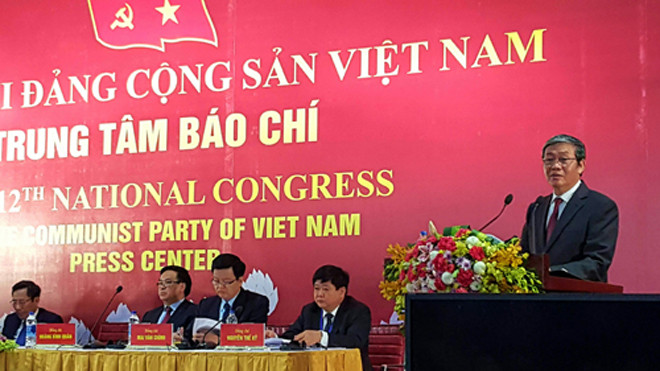 Ban Chấp hành TƯ khóa XII dự kiến có 180 ủy viên chính thức