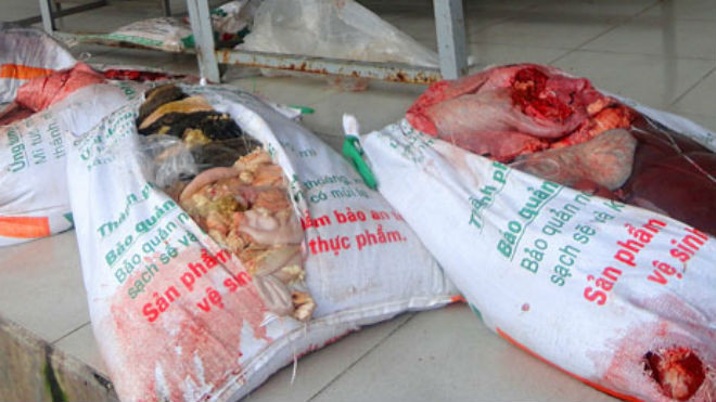 Kinh hoàng cảnh phế phẩm gia súc 'suýt' thành món ăn đặc sản