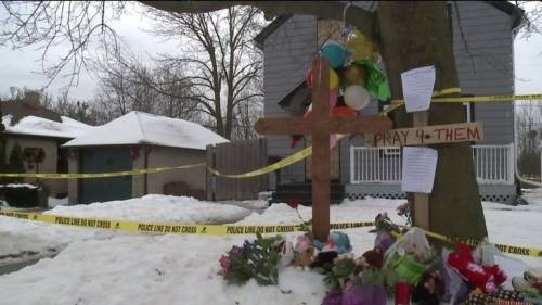 Ngôi nhà nơi xảy ra vụ hỏa hoạn. Ảnh: Fox6