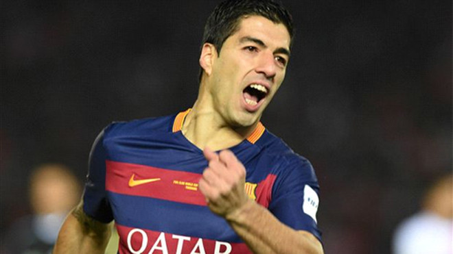 Suarez có nguy cơ bị treo giò nhiều trận. Ảnh: Reuters