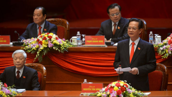 Ngày 26/1, đại biểu sẽ bỏ phiếu bầu Ban Chấp hành Trung ương khóa XII. Ảnh: Reuters.