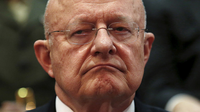 Giám đốc Cơ quan tình báo quốc gia Mỹ James Clapper bị tin tặc tấn công (Ảnh: RT)