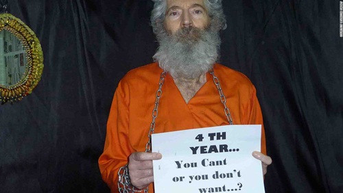 Robert (Bob) Levinson trong bức ảnh được gia đình công bố hồi tháng 1/2013. Ảnh: CNN
