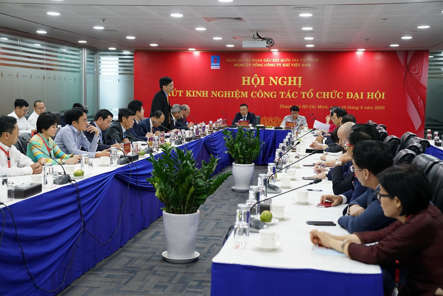 Hội nghị rút kinh nghiệm tổ chức đại hội Đảng