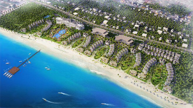 Golden City Resort Cửa Lò được ví như 1 bản giao hưởng hoàn hảo