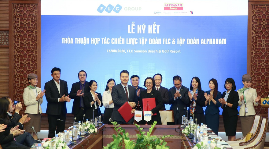 Tập đoàn FLC và Tập đoàn Alphanam ký thoả thuận hợp tác chiến lược