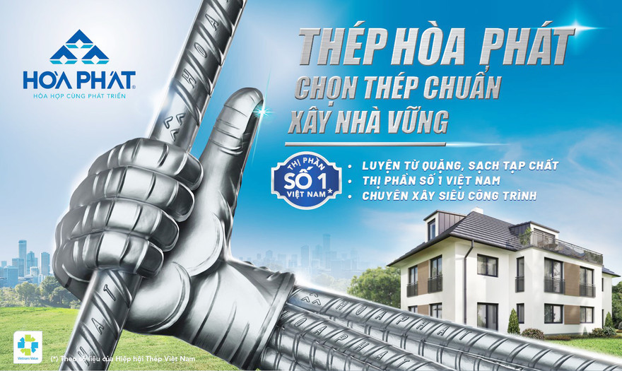 Thép Hòa Phát được chọn sử dụng trong dự án cải tạo đường băng sân bay quốc tế Nội Bài