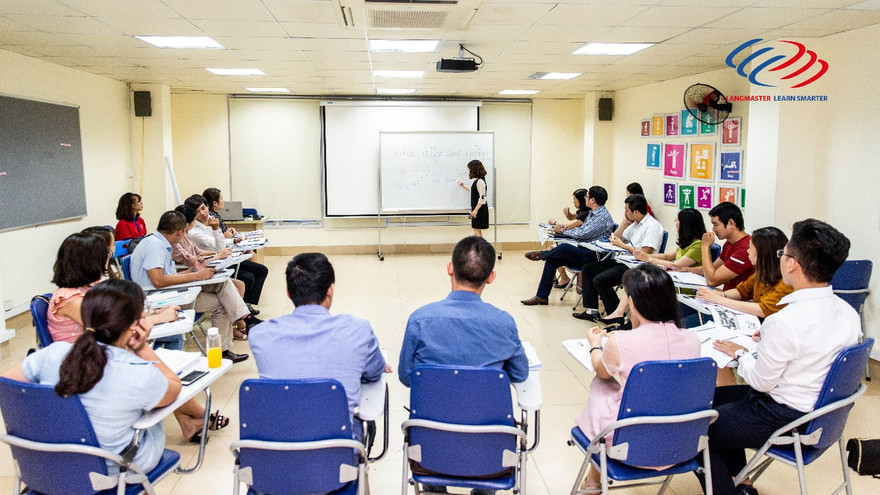 Một buổi học tại Langmaster