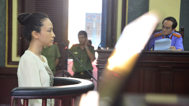 Hoa hậu Phương Nga tạo sóng dư luận với lời khai “Hợp đồng tình dục 16,5 tỷ đồng”. Ảnh: Tân Châu