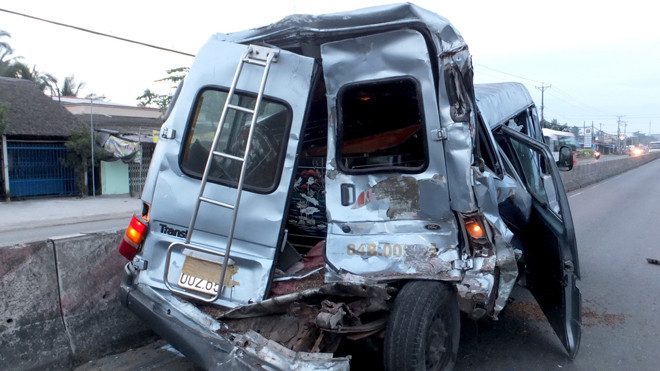 Hiện trường vụ tai nạn