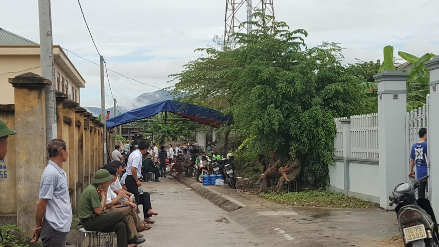 Ngôi nhà nơi xảy ra vụ thảm án làm 4 người chết.