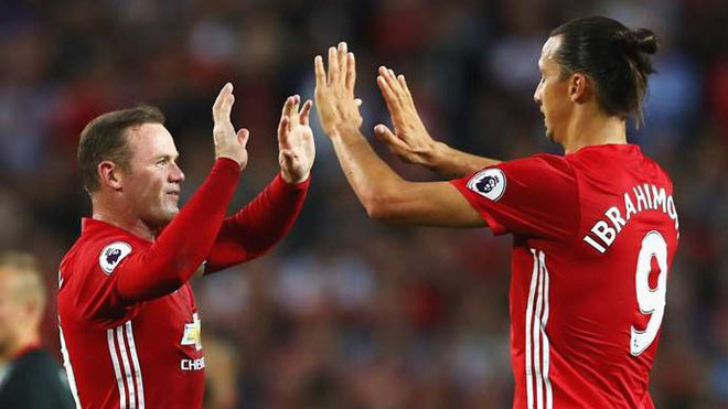 Ibra đã gây ấn tượng mạnh với các đồng đội mới.