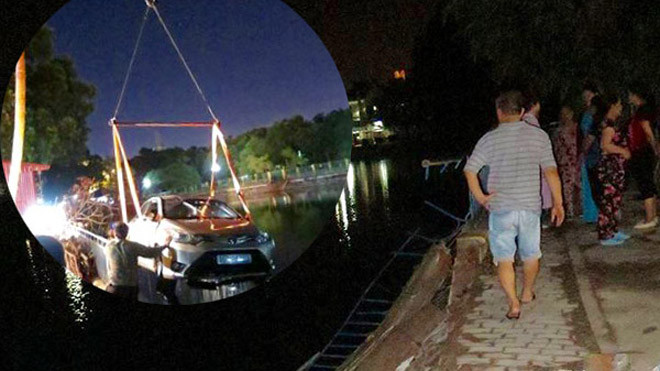 Hiện trường vụ tai nạn.