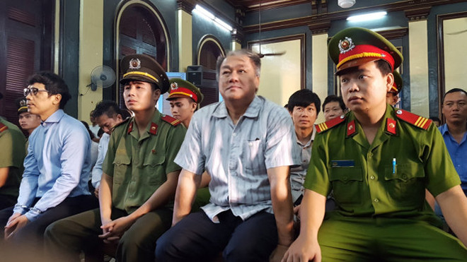 Bị cáo Phạm Công Danh tại tòa