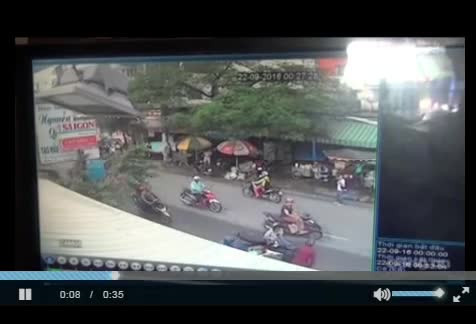 Nữ công nhân “hạ gục” tên cướp giật dây chuyền trên phố