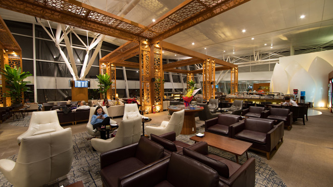 Ngắm hệ thống phòng chờ hạng Thương gia của Vietnam Airlines