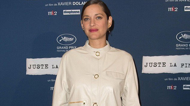 Marion Cotillard đang mang thai đứa con thứ 2. (Nguồn: Daily Mail)