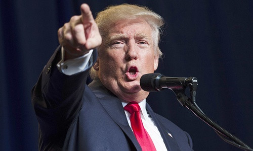 Ứng viên tổng thống Mỹ đảng Cộng hòa Donald Trump. Ảnh: Politico