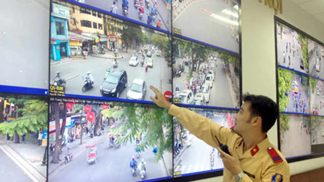 Tất cả các vi phạm giao thông sẽ được camera ghi lại 