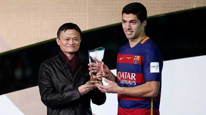 Suarez luôn ghi bàn đều đặn dù khoác áo đội bóng nào. Ảnh: Reuters.