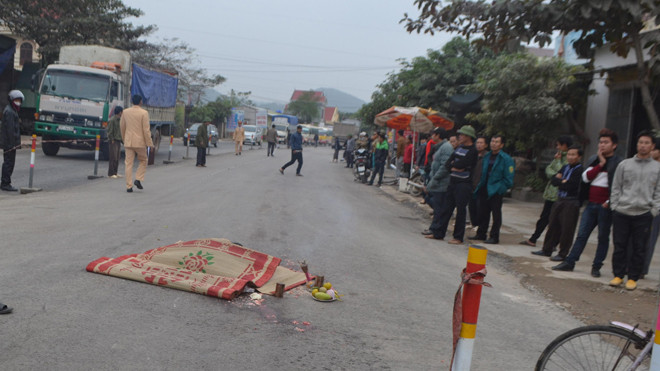 Hiện trường vụ tai nạn