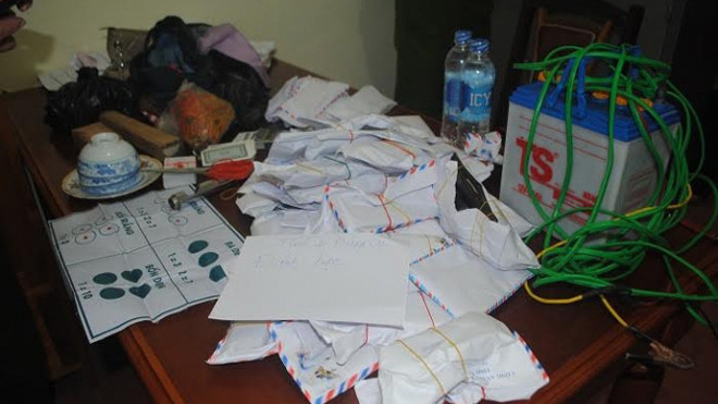 Tang vật được CQĐT thu giữ