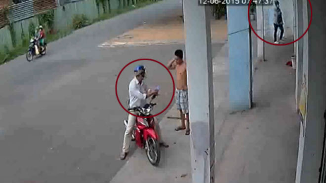 Dàn cảnh trộm xe SH bằng chiếc áo mưa 10.000 đồng