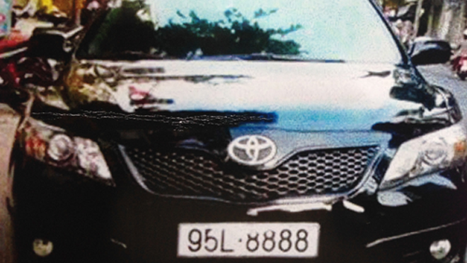 Ôtô Camry trung tá Thắng lao xuống sông Cần Thơ Bé hơn 3 năm trước. Ảnh: A.X