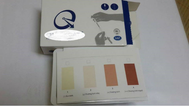 Một sản que thử ung thư được sản xuất tại Trung Quốc được quảng cáo là có thể phát hiện tất cả các bệnh ung thư!