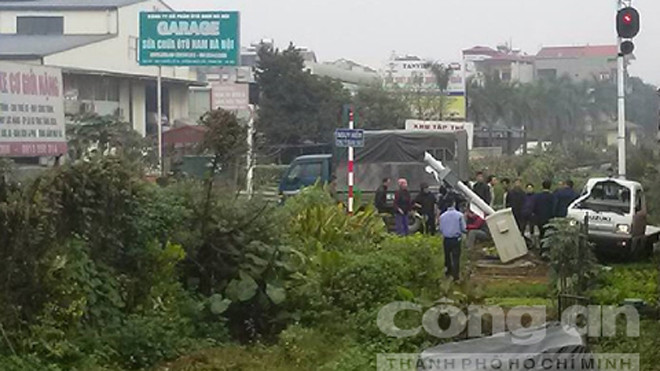 Hiện trường vụ tai nạn