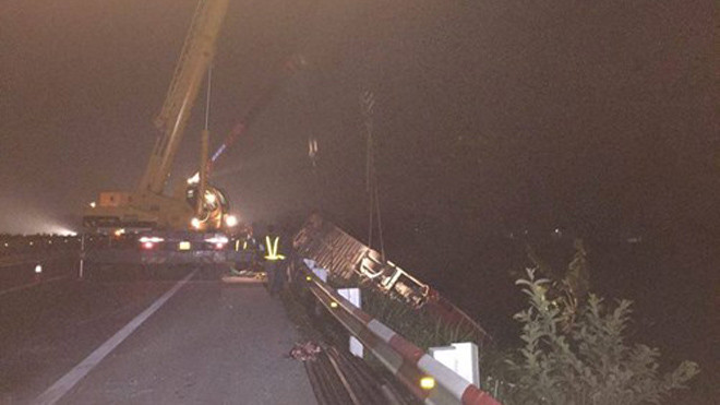 Hiện trường vụ tai nạn 