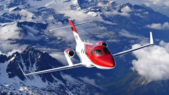 Máy bay HondaJet (Ảnh: Nikkei)