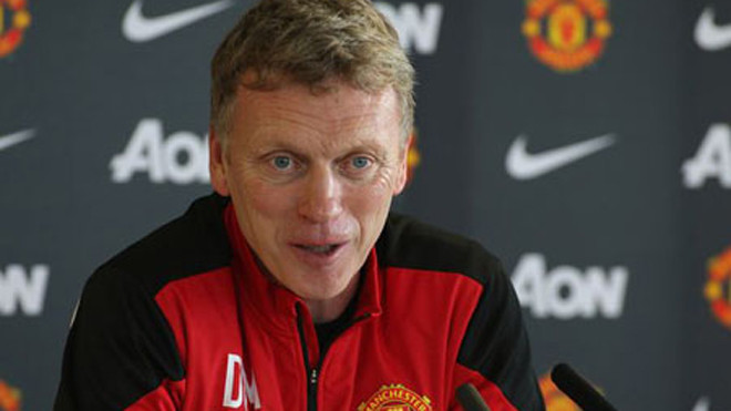 Moyes thời còn làm việc tại Man Utd