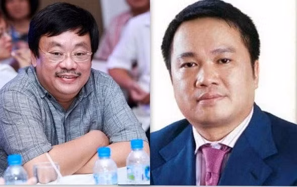 Ông Nguyễn Đăng Quang và ông Hồ Hùng Anh.