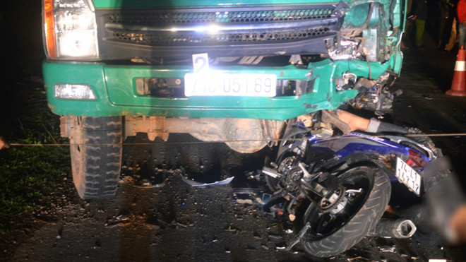 Hiện trường vụ tai nạn