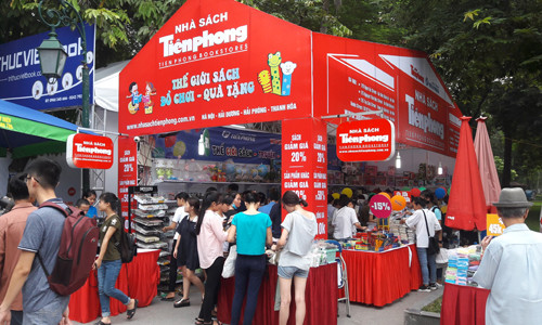 Nhà sách Tiền Phong đồng loạt tham gia hội sách tại 5 tỉnh thành 