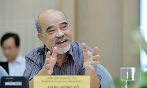 Ông Đặng Hùng Võ, một trong những người đặt nền móng xây dựng Luật Đất đai năm 2003. Ảnh: PLO