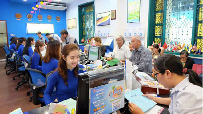 Du khách đặt tour tăng cao trong dịp lễ 30-4 Ảnh: Linh Anh