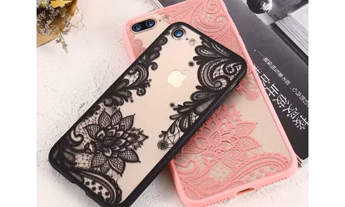 Ốp lưng, bao da Trung Quốc có thiết kế bắt mắt.