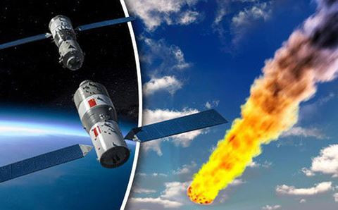  Trạm vũ trụ Thiên Cung-1 rơi trở lại bầu khí quyển Trái đất